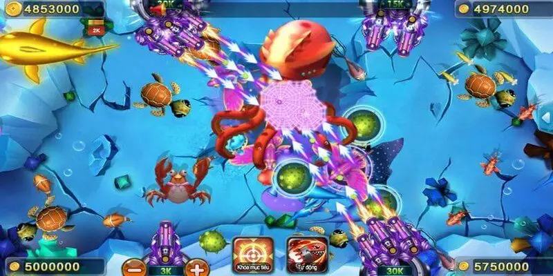 CF68 Bắn cá tại CF68 thu hút đông đảo game thủ nhờ lối chơi thú vị